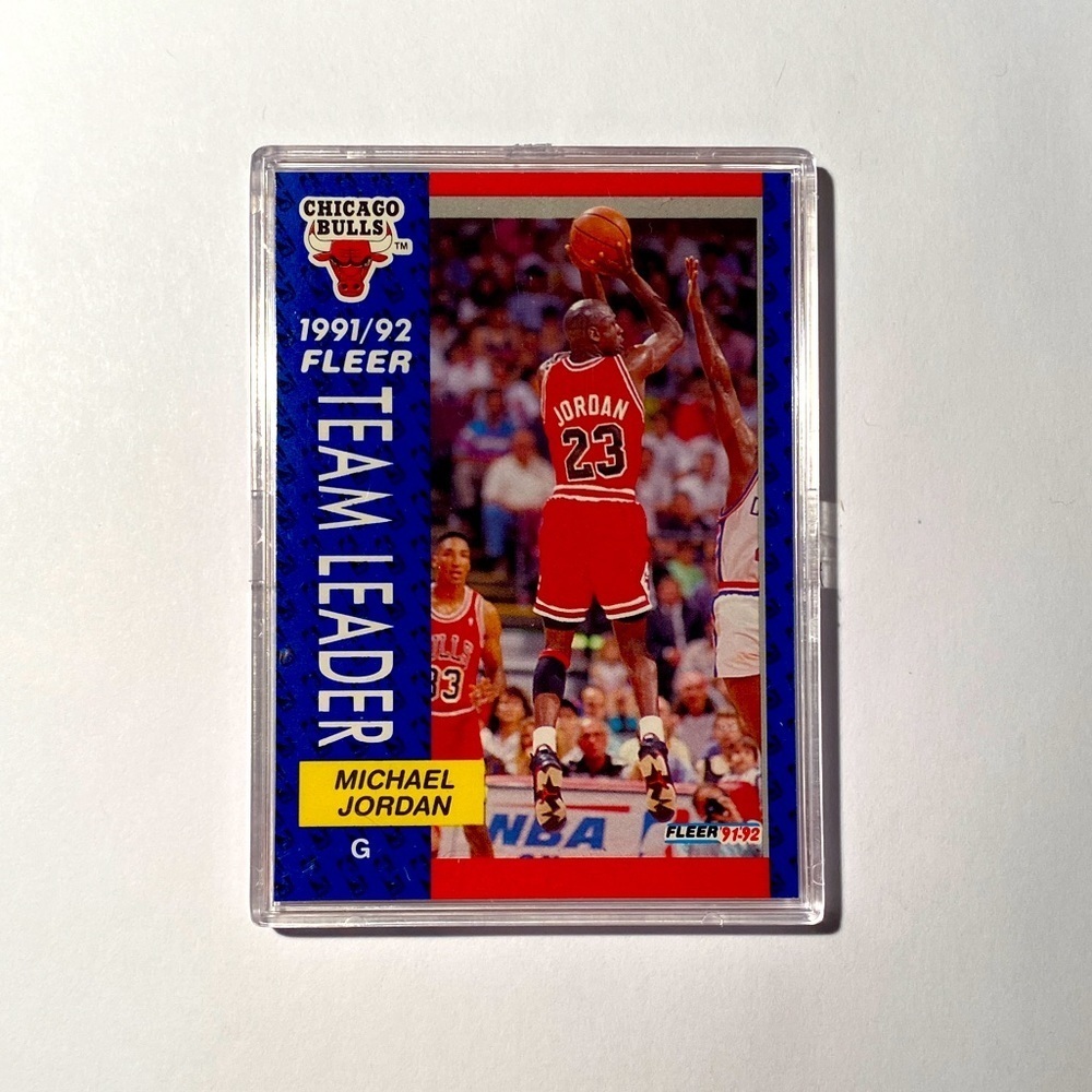 1991-92 Fleer NBA Basketball Update Series Set - Michael Jordan​​​